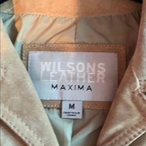 Wilson’s leather maxima line brown leather